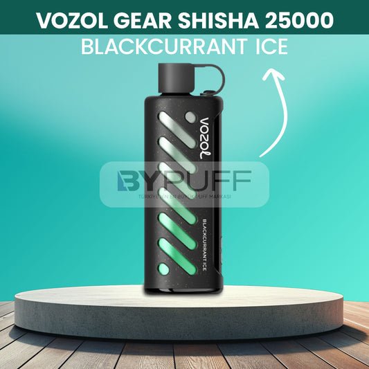 Vozol Gear Shisha 25000 Blackcurrant ice