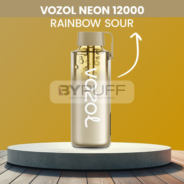 Vozol Neon Pro 12000 Rainbow Sour