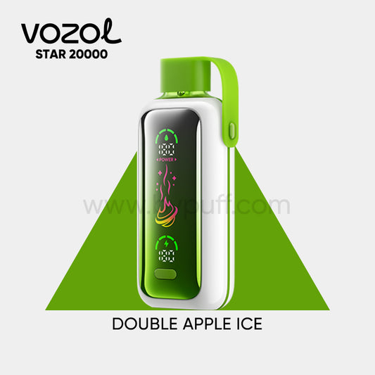 Vozol Star 20000 Double Apple ice