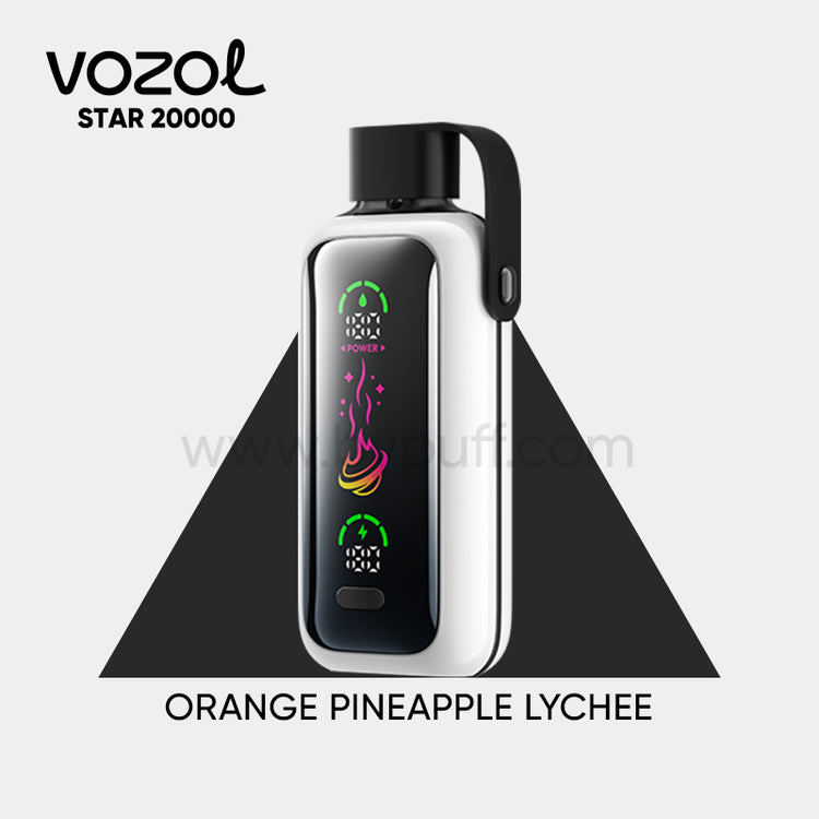 Vozol Star 20000 Orange Pineapple Lychee