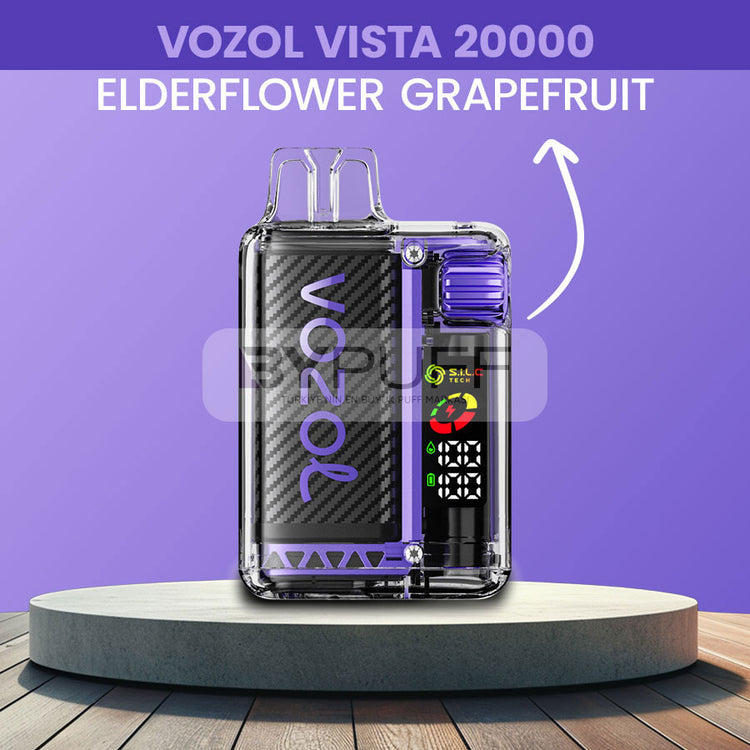 Vozol Vista 20000 Elderflower Grapefruit